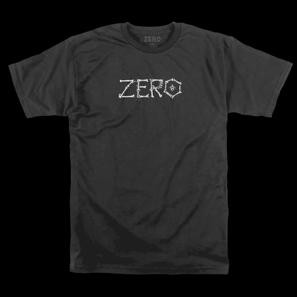 New ZERO Skateboards Vintage Men's Women's Black T-Shirt Size S To 4XL Summer Loose Short Sleeves Cotton T Shirt Top Tees