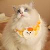 Hundebekleidung Katzenhalsband Katzenbekleidung Weihnachten Haustier Schal Halsband Weihnachten Niedlich Süß Haustier Dekor Schleife Katzenkostüm Katzenzubehör