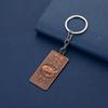 Currency Shaped Keychain, Personalized Keychain Keychain