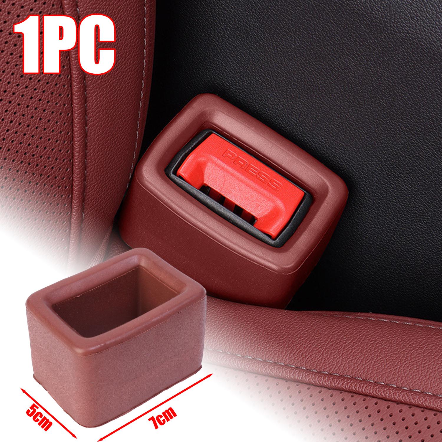 

1/2pcs Car Seat Belt Buckle ProtectorSlot Bracket HolderAnti-scratch Seat Belt Button Protector Car Interior Accessories
