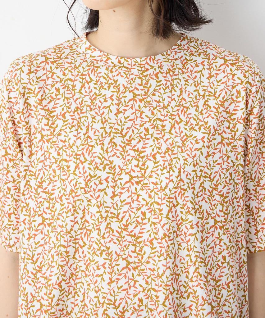 DECOY Cooling and UV Protection Cool Cotton Premium Gathered Sleeve Tunic 491202 T-Shirt, Women's, Orange,