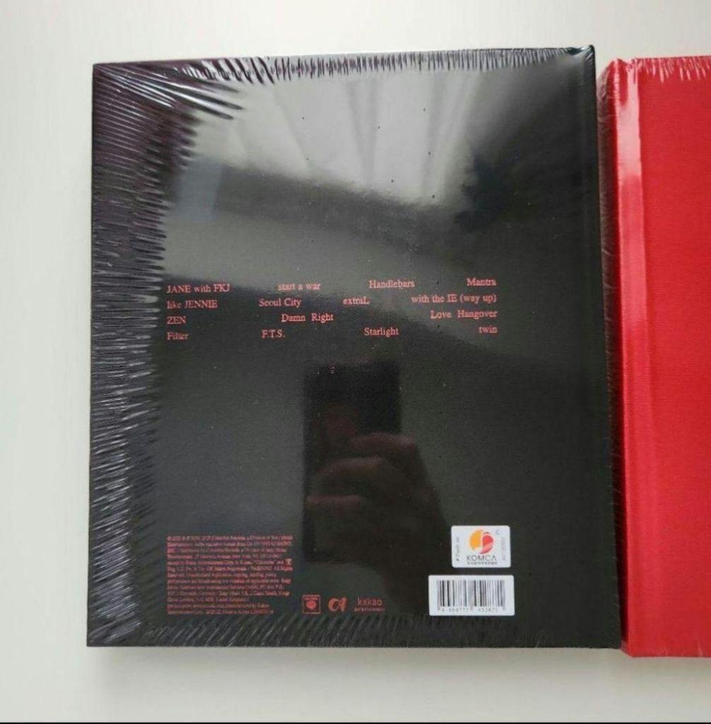 [USED] BLACKPINK JENNIE Ruby Album CD ZEN