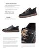 Herren Freizeitschuhe aus echtem Leder 2023: Trendy, weiche All-Match-Sneaker für Frühling und Herbst