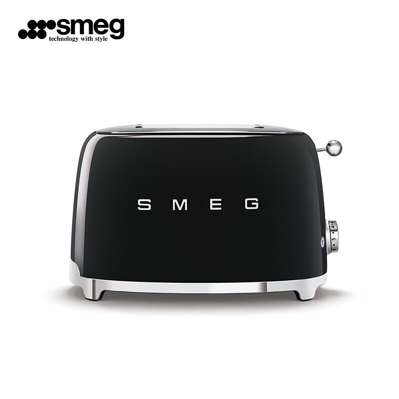 SMEG Retro Toaster 2-Slice Bread Toaster Automatic Breakfast Maker TSF01 EU Plug