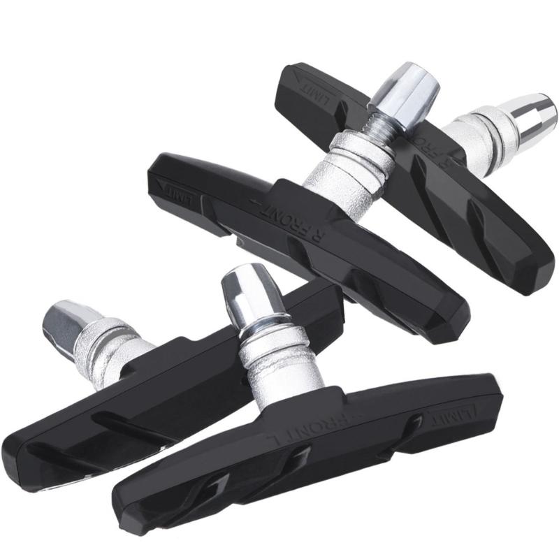 

4Pcs Bikes Brake Pad Road Mountain Bicycles V-Brakes Block Shoe Noiseless