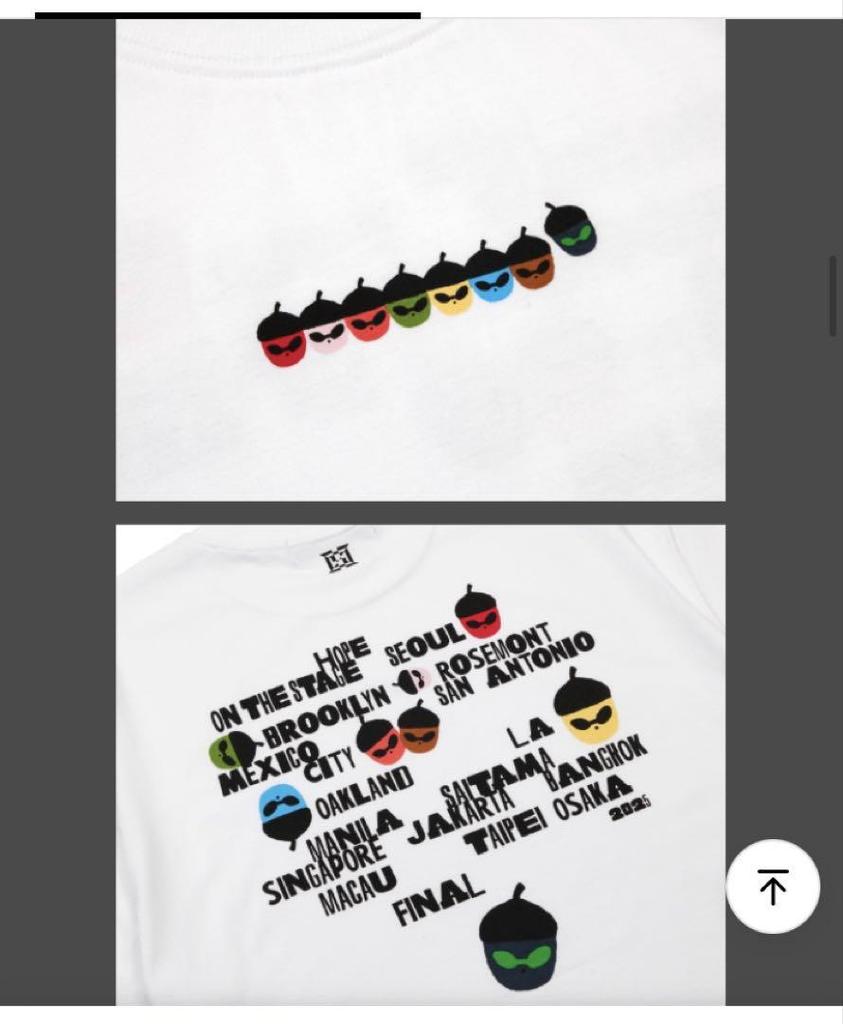 [USED] BTS J-hope HOPE ON THE STAGE_FINAL T-shirt