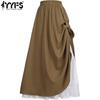 Women's Fashion Casual Solid Color Print High Waist Trousers Pants & Capris