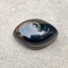 Eagle Eye Black Banded Agate Gemstone, 50.35 Carat, 28x20x13 MM Size.
