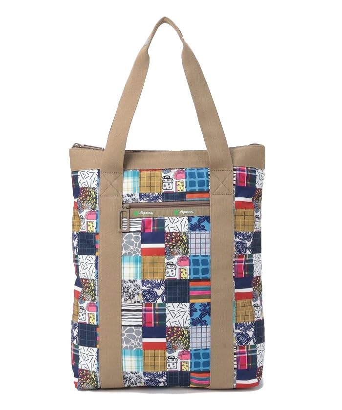 

Официальная сумка-тоут ZIP 50TH Grid Patchwork [LeSportsac] N/S TOTE/1411 Женская