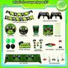 Gaming Bursdagsselskapsutstyr for barn, Videospill Selskapsdekorasjoner&Servisesett-Tallerkener Kopper Duk Ballonger Banner osv Selskapsutstyr