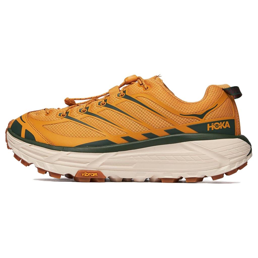 HOKA Mafate Three2 Zlatě žlutá Vaječný likér Unisex Tenisky 1141572-GLW