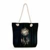Dreamcatcher print thick rope single-shoulder beach bag 7309 KTB