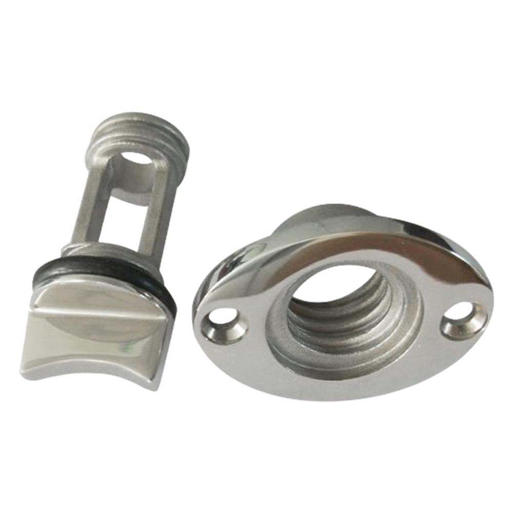 

Boat Drain Plug Stainless Steel Anti-Rust Boat Replacement Part Garboard Drain Stopper For Yachts Outdoor Sea Women Men Teens серебряный