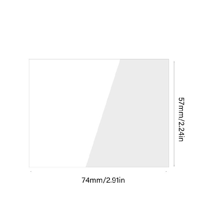 High Hardness 9H Tempered Glass Shield Cover Guard for RG35XX Game Console with Scratch Resistant Protective No Bubble