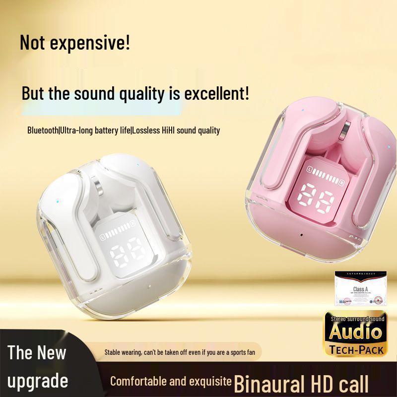 Air31 Kabelloses TWS Bluetooth-Headset mit Digitalanzeige, Langer Standby, Hi-Fi-Anrufe und Geräuschunterdrückung.