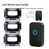 Smart Entry Sensor Doorbell for Shops – Greets Visitors and Alerts with Rechargeable Battery