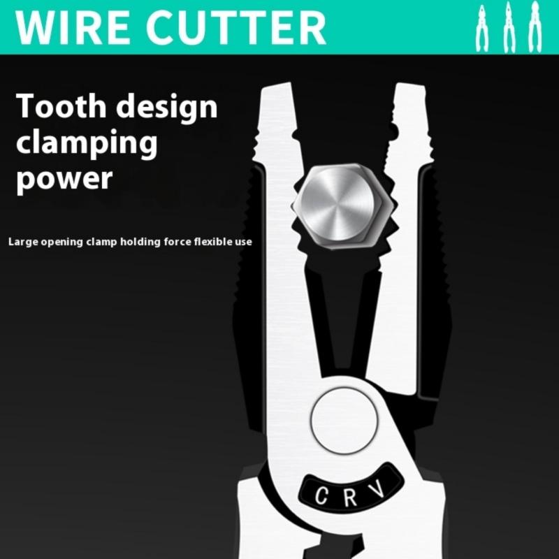 Multifunctional Wire Strippers Electrician Crimping Wire Stripping Pliers Hardware Tool Wire Cutting Plier