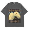 Japanese I Alone Pigeon Vintage Graphic T Shirt Unisex Unisex Fashion Casual Short Sleeve Tshirts 100 Cotton Oversized T Shirts