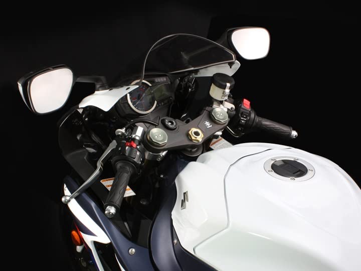 HURRICANE Separate Polished HS1650 Handlebars, Aluminum, GSX-R1000 (07-16), Anodized,