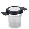 304 Stainless Steel Tea Infuser with Silicone Lid - Tea Strainer, Separator, and Leaf Filter Set Accessories