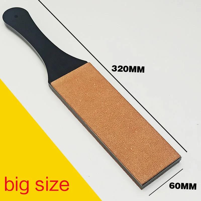 Leather Honing Rod Professional Knife Sharpener Polishing Paste Grinding Sharpening Wax Kitchen Knife Sharpening Tool Set