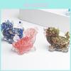 Natural Crystal Turtle Figurine Home Decor Long Life Gift For Housewarming And Anniversary