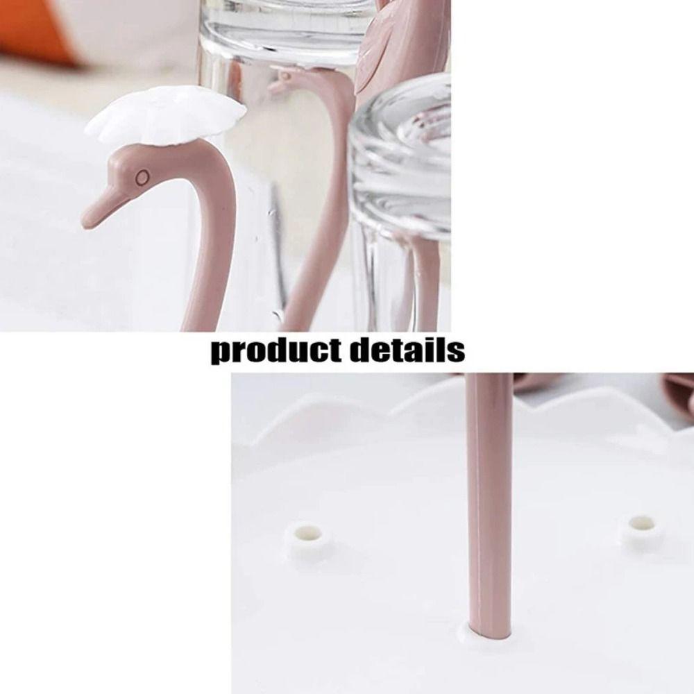 Swan Shaped Cup Support Frame Creative Drinking Cup Drainer Stand Rack  Kitchen Accessories