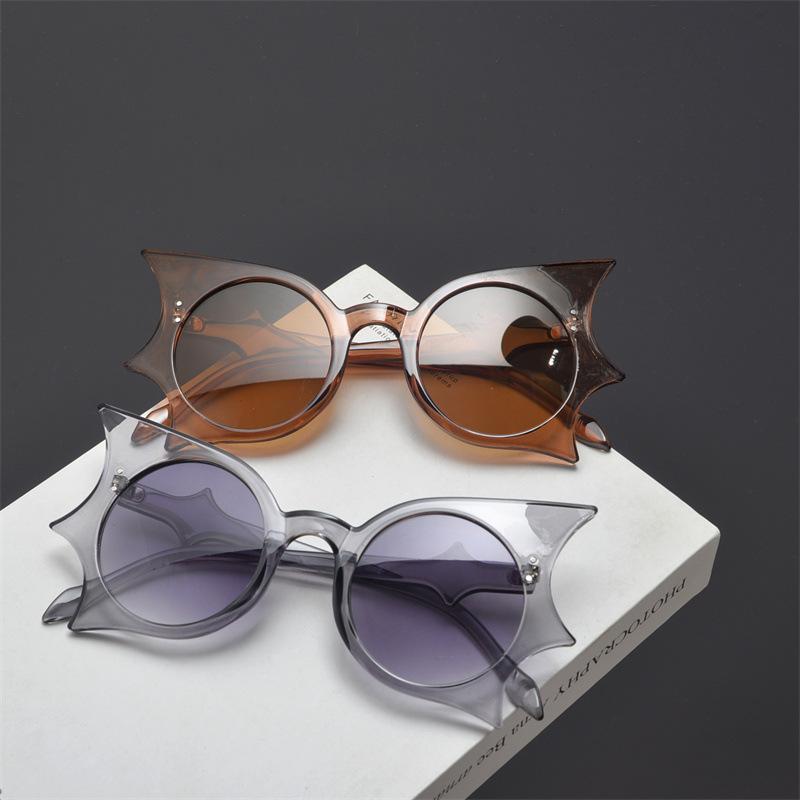 1PC Halloween Bat Hip Hop Funny Sunglasses New Sunglasses Nightclub Disco Sunglasses