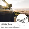 YWLiHcme 2pcs Car Door Lock Pin Door Fitting Modified Component Lock Knobs, Silver