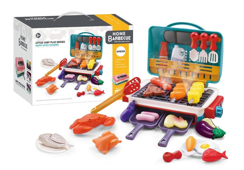 Simulations-Sprüh-Grillspielzeug mit Sound- und Lichteffekten für das Spielzimmer von Kindern