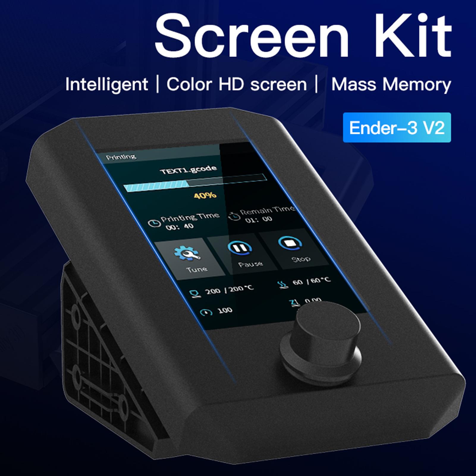 

Crlity Ender-3 V2 Screen Kit 4.3 Inch Color HD Display Screen User-friendly UI Interface for Crlity Ender-3 V2 3D Printer