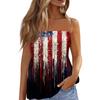 Summer Tube Tops For Women,Cute Sexy Off Shoulder Print Sleeveless T-Shirt