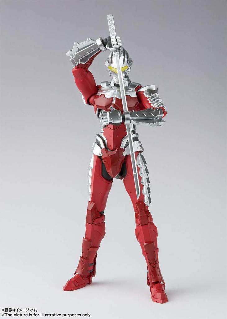 TAMASHII NATIONS S.H.Figuarts ULTRAMAN ULTRAMAN SUIT Ver7 -the Animation- Approx. 165mm ABS & PVC Painted Movable Figure