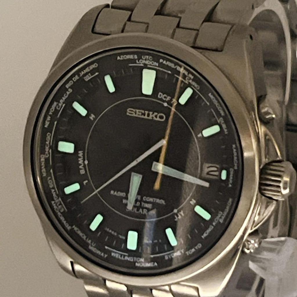 [USED]Seiko Spirit Smart Solar Watch A67 [Working Condition] Radio-Controlled Men's