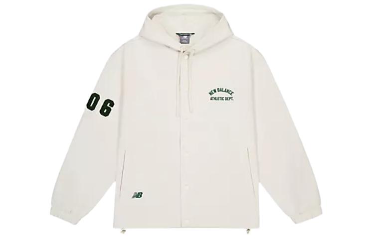 New Balance Jackets & Coats Men s White AMJ41305-LIN M