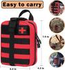 Outdoor First Aid Kit EDC Molle Medical Kit IFAK Survival Emergency Pack EDC Travel Fishing Camping Hiking Hunting Accessories