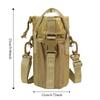 Large Capacity Gym Bottle Bag Adjustable Crossbody Sports Bag Water Bottle Sling Bag  Outdoor