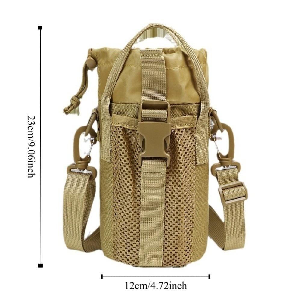 Large Capacity Gym Bottle Bag Adjustable Crossbody Sports Bag Water Bottle Sling Bag  Outdoor