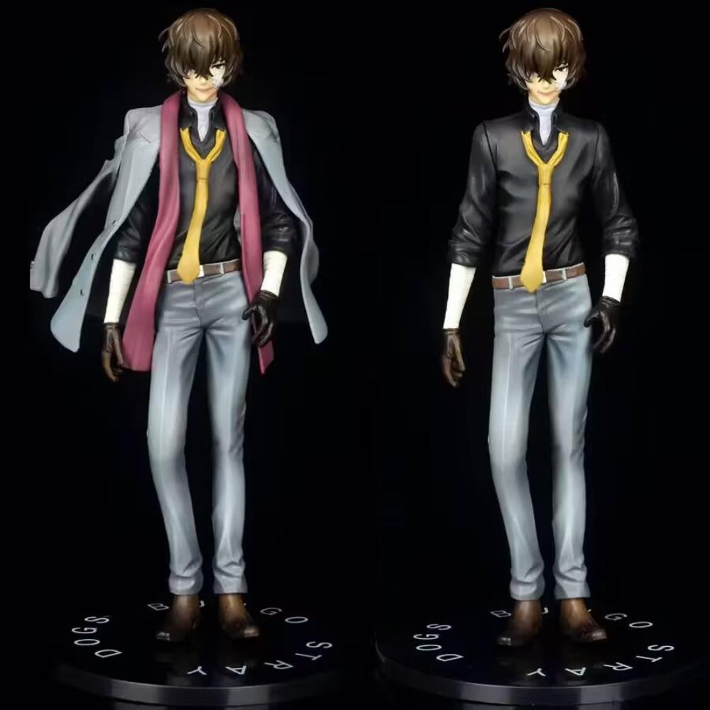 18cm Nakahara Chuuya Dazai Osamu PVC Actionfigur Bungo Stray Dogs Figur Sammlerstück Modell Spielzeug Kindergeschenk Ornamente Puppenspielzeug