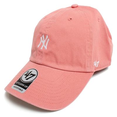 47 Brand Cap Clean Up Mini Logo Yankees Island Red 55cm-61cm