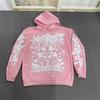 Spring and Autumn Street Trend Hip Hop Men's and Women's 3D Printed Hooded Loose Pullover Sweater