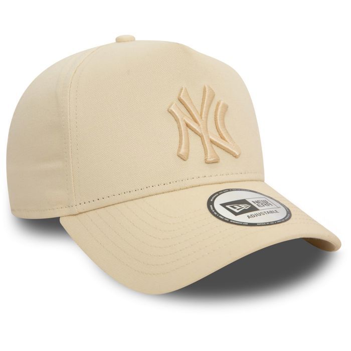 Casquette Snapback - New Era - New York Yankees - Beige - 100% Coton - Taille Réglable