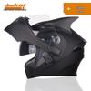 Jiekai DOT Standard Flip-up Double Visor Men's All-Season Motorcycle Helmet