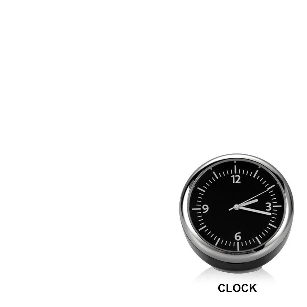 Мини-автомобильные цифровые часы, авто часы, автомобильный термометр, гигрометр, украшение Clock