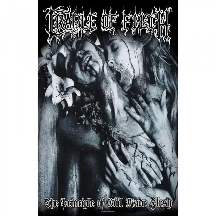 Cradle Of Filth The Principle Of Evil Made Flesh Textile Poster