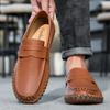 Men's Shoes Casual Formal Loafers Moccasins Italian Breathable Slip on Male Boat Shoes