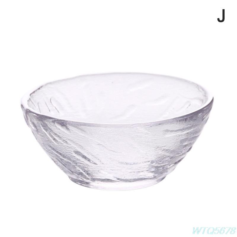 Japanese-style Handmade Hammered Glass Small Teacup Sake Cup Tea Glass Cup