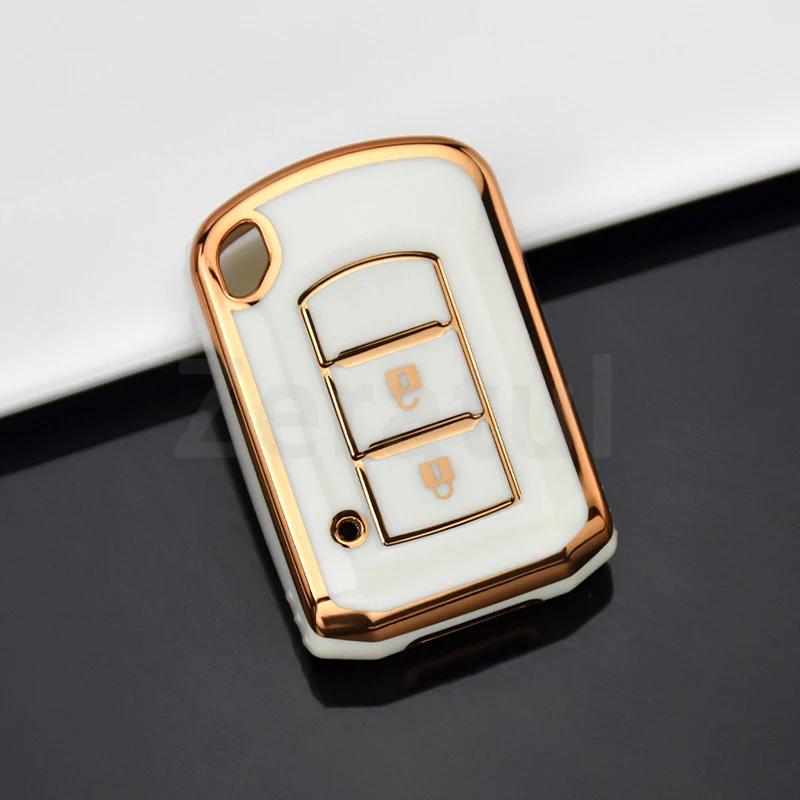 2/3 Buttons Tpu Car Key Cover Case Shell Fob Holder For Mitsubishi Asx Ash Outlander Lancer Ex Galant Pajero L200 Protector