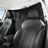 Sealed Car Isolation Curtain - Commercial Vehicle Taxi Cab Partition Protection Air-Conditioning Sunshade Privacy Curtain