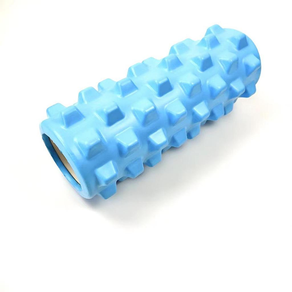 33CM Hollow EVA Foam Roller - Muscle Relaxation, Yoga, Leg Massage, Pilates Wolf Tooth Design